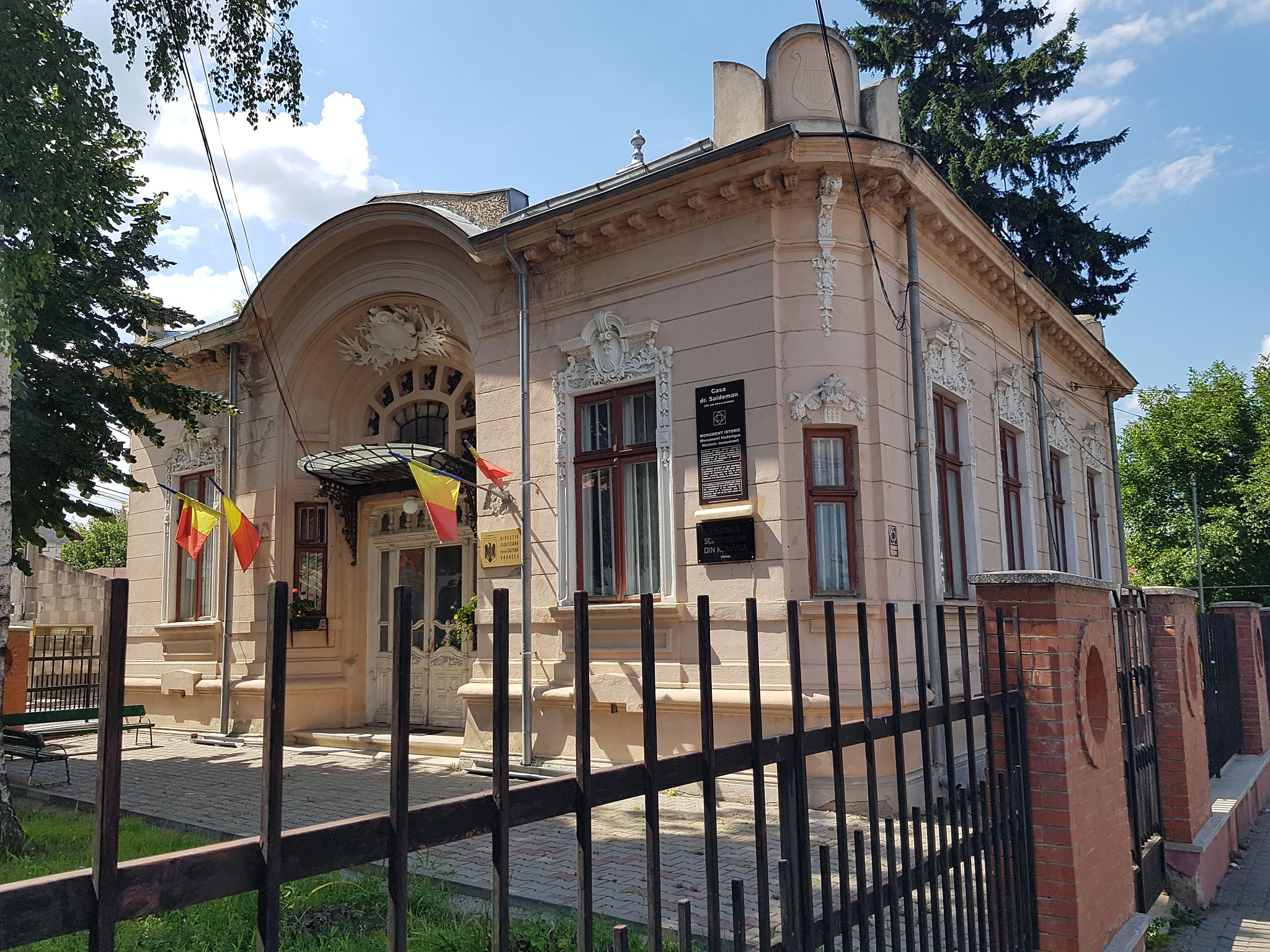 Casa dr. Saideman, Focsani